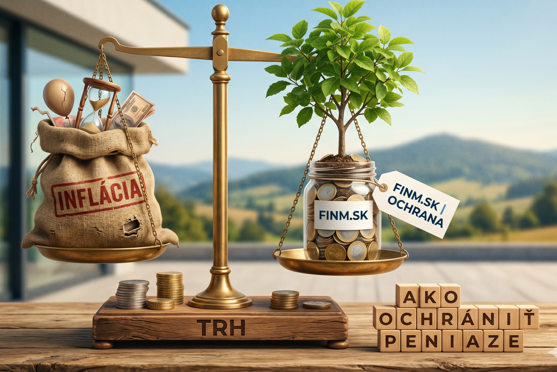ako ochrániť peniaze pred infláciou cez investovanie